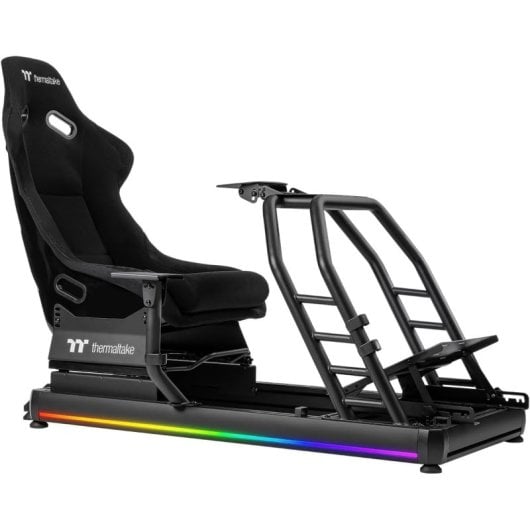 Thermaltake GR500 Cockpit de simulateur de course RGB 120 kg Noir