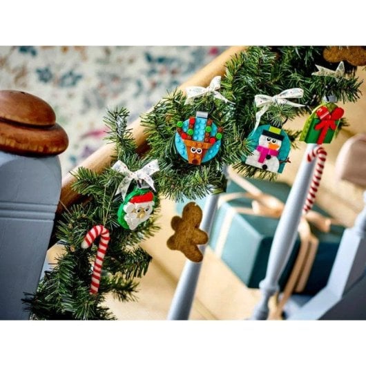 LEGO Iconic Selección de Decoraciones de Navidad 40744 4 piezas