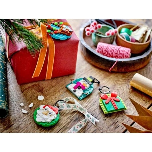 LEGO Iconic Selección de Decoraciones de Navidad 40744 4 piezas