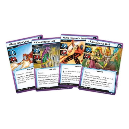 Jeu de cartes Asmodee Antiguo y futuro Kang affrontement multitemporel 73 cartes
