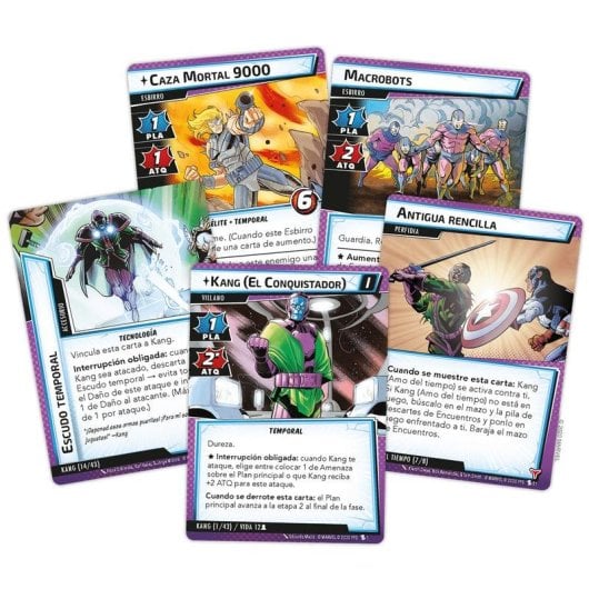 Jeu de cartes Asmodee Antiguo y futuro Kang affrontement multitemporel 73 cartes