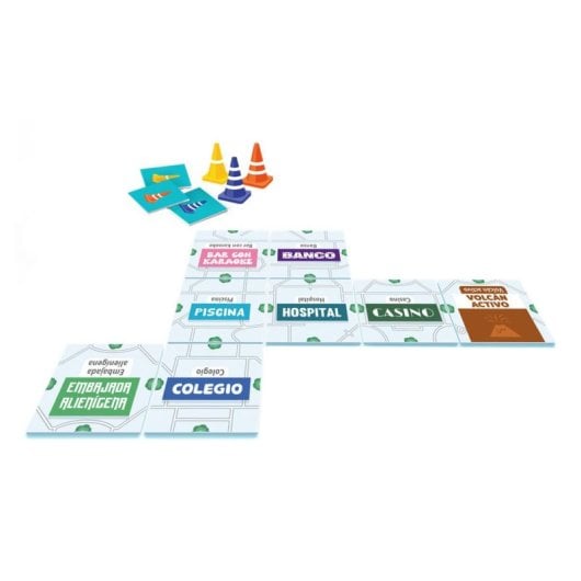 Jeu de société Asmodee Link City Stratégie coopératif 2-6 joueurs 8+ ans