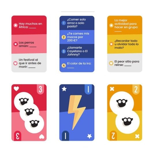 Brettspiel Asmodee Holy Sheep Strategie Multiplayer 240 Karten Familienspiel