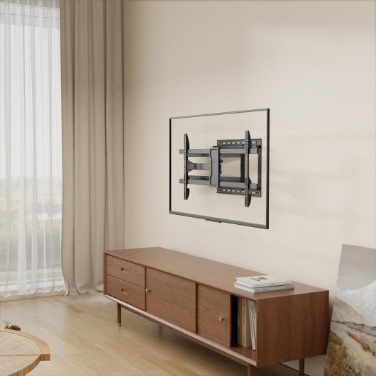 Soporte para TV Aisens WT80TSLE-419 Giratorio Inclinable Nivelable 50 kg 43-80"