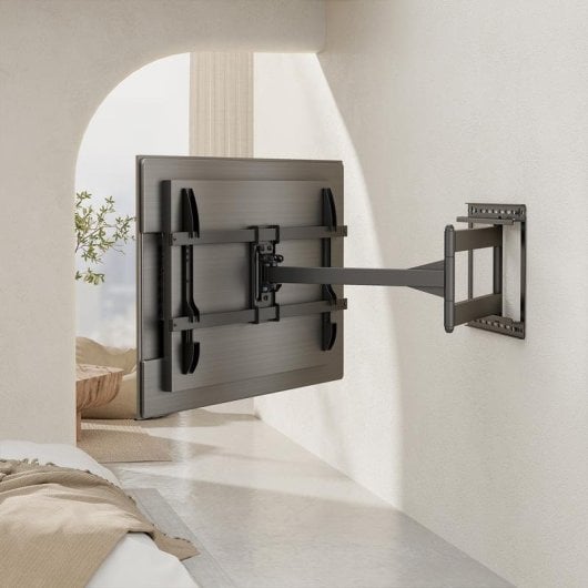 Soporte para TV Aisens WT80TSLE-419 Giratorio Inclinable Nivelable 50 kg 43-80"