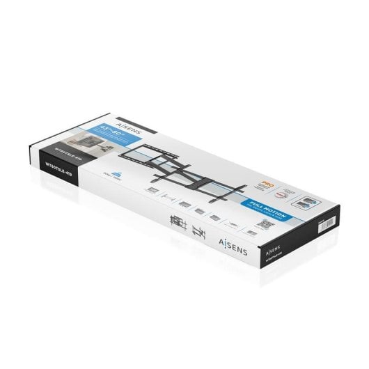 Soporte para TV Aisens WT80TSLE-419 Giratorio Inclinable Nivelable 50 kg 43-80"