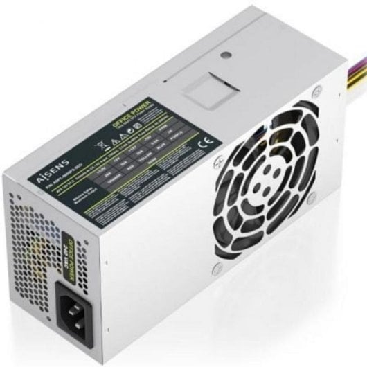 Aisens ASPC-500TFX-SEO Fonte de Alimentação TFX 500W ATX 2.0 Prateada