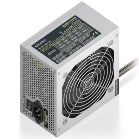 Fuente de Alimentación Aisens ASPC-500ATX-SEO 500W ATX 2.0 protections ventilateur 120 mm