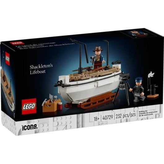 LEGO Icons Bote Salvavidas de Shackleton 40729 232 piezas