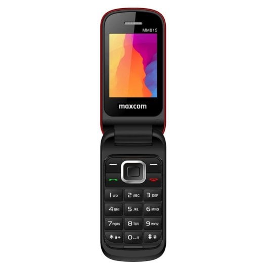 Téléphone Maxcom Comfort MM815L Flip Dual SIM 2,4" Rouge