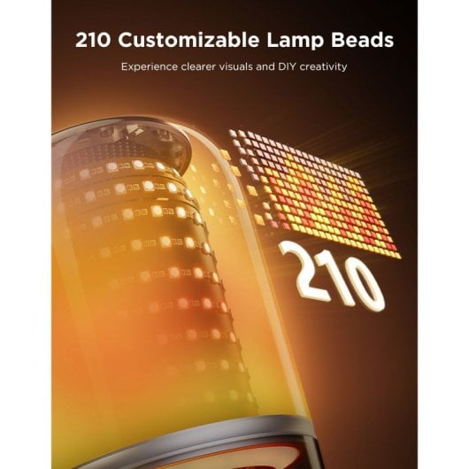 Candeeiro de Mesa Govee H6020 JBL RGBICWW+RGBIC 600 lm WiFi Bluetooth portátil