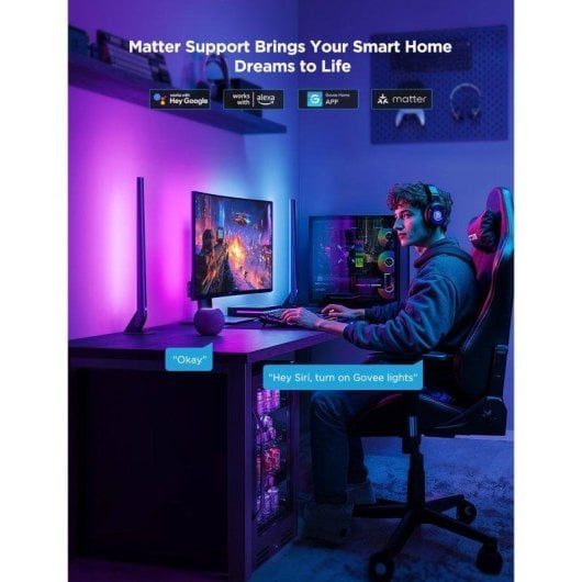 Kit lumière intelligente Govee AI Sync Box Kit 2 HDMI 2.1 8K RGBIC