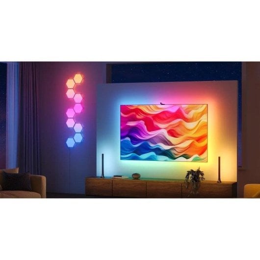 Striscia LED Smart Govee H6098 Retroilluminazione TV RGBIC+W Wi-Fi Bluetooth