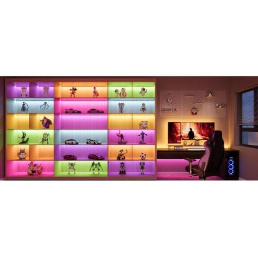 Bande LED intelligente Govee H612A 5 m RGBIC Wi-Fi Bluetooth multi-couleurs