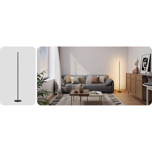 Lámpara de pie Govee H8076 RGBICW inteligente 16000000 colores Wi-Fi Bluetooth regulable