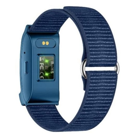 Aktivitätsarmband Nilox NXSWONAIRBL Bluetooth Blau 25 Tage Herzfrequenz Schlaftracking IP68