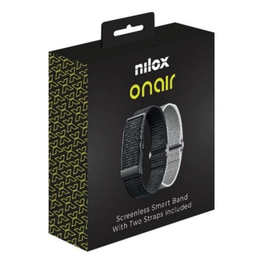 Aktivitätsarmband Nilox NXSWONAIRBK Bluetooth Schwarz 25 Tage Herzfrequenzmessung Schlaftracking IP68