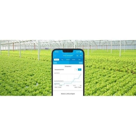 Temperatur- und Feuchtigkeitssensor Govee H5075 Bluetooth LCD-Display Hochpräzision