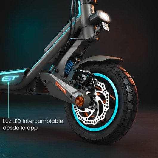 Patinete eléctrico Smartgyro Rockway GT 800W Autonomía 60km Ruedas 10" Triple frenada Negro