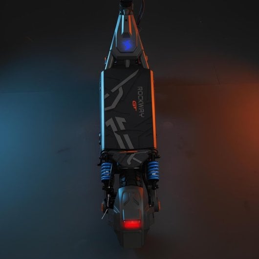 Patinete eléctrico Smartgyro Rockway GT 800W Autonomía 60km Ruedas 10" Triple frenada Negro