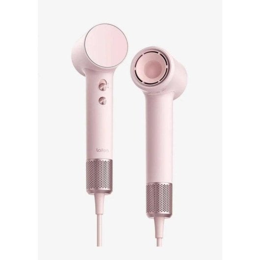 Secador de Cabelo Profissional Laifen Mini 1100W 3 Temperaturas 2 Velocidades Compacto Rosa