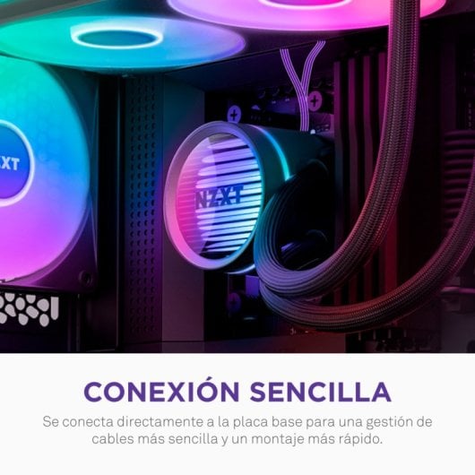Refrigeración Líquida NZXT Kraken Core 240mm 2 Ventiladores RGB Multicolor