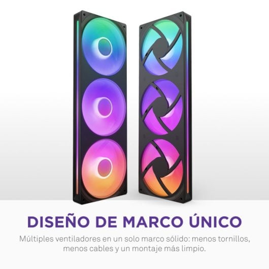 Refrigeración Líquida NZXT Kraken Core 360 RGB 360mm 3 Ventiladores Iluminación LED