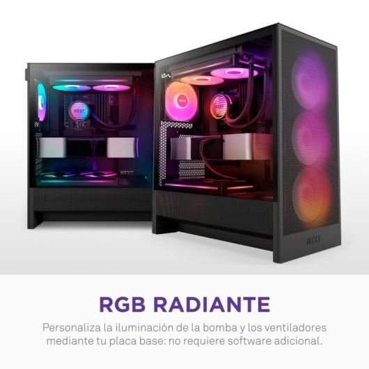 Refrigeración Líquida NZXT Kraken Core 360 RGB 360mm 3 Ventiladores Iluminación LED
