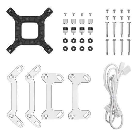 Refrigeration Liquide DeepCool LM240 WH 240mm 2 Ventilateurs LED Blanc