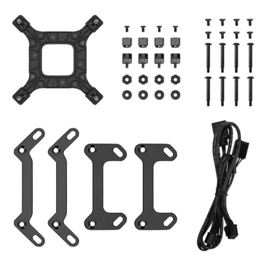 Refrigeración Líquida DeepCool LM240 240 mm 2 Ventiladores LED RGB Negra