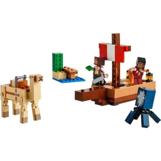 LEGO Minecraft Das Piratenschiff-Reise 21259 166 Teile