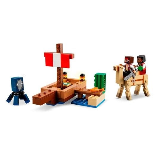 LEGO Minecraft Das Piratenschiff-Reise 21259 166 Teile