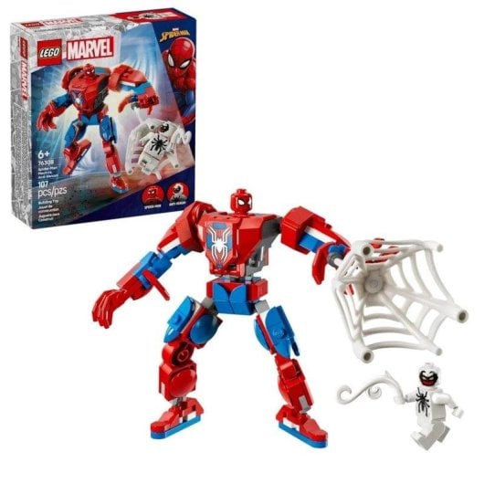 LEGO Marvel 76308 Spider-man Mech Vs. Anti-venom 76308 107 pièces