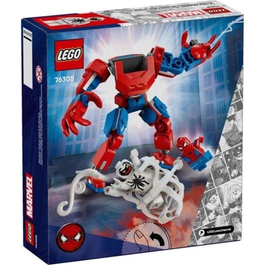 LEGO Marvel 76308 Spider-man Mech Vs. Anti-venom 76308 107 pièces