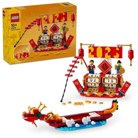 LEGO Iconic Calendario de Fiestas 40678 345 piezas
