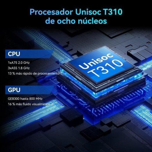 Tablet Zenva T80 10.1" 128GB Wifi 6000mAh Android Grau