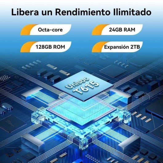 Tablet Zenva T90 WiFi 11" 8GB 128GB Gris