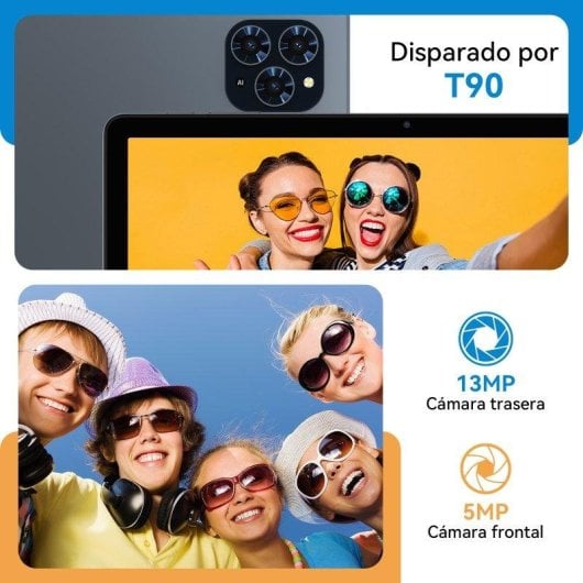 Tablet Zenva T90 11" 128GB Wifi 8000mAh Android 16 Grau