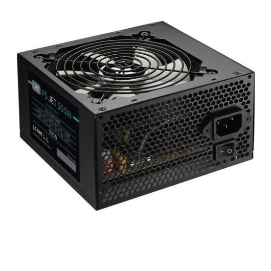 Fonte d alimentation 1Life Jet 500W ATX PFC Passif ventilateur 12 cm noire