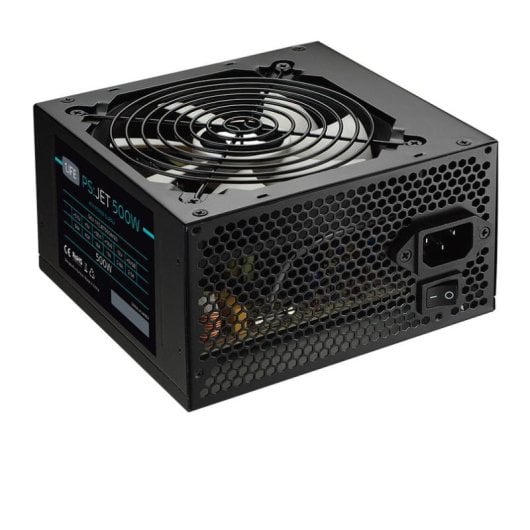 Fonte d alimentation 1Life Jet 500W ATX PFC Passif ventilateur 12 cm noire