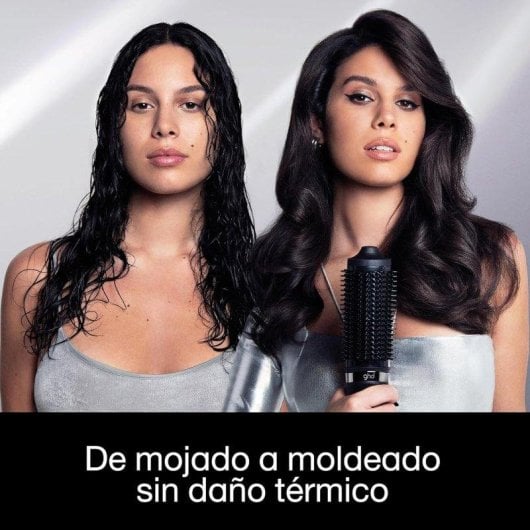 ghd Duet Blowdry Cepillo Secador de Pelo 2 en 1 Negro