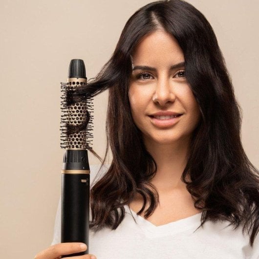 Cepillo secador InnovaGoods Wavify Coanda Iónico 1500 W 7 accesorios profesional