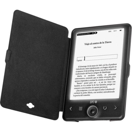 Funda SPC Dickens Case para Dickens Light 2 Pro poliuretano negro imán