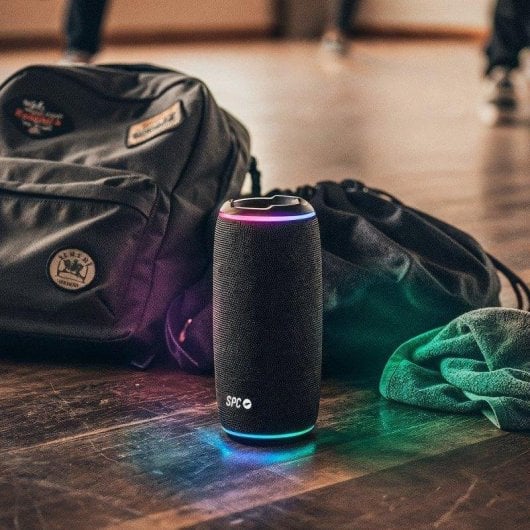 Haut-parleurs SPC portables Bluetooth 25W étanches avec LED et 20h autonomie