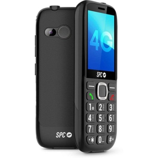 Teléfono móvil SPC Fortune 2 Max teclas grandes 4G pantalla XL 104dB base de carga
