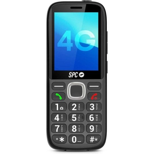 Teléfono móvil SPC Fortune 2 Max teclas grandes 4G pantalla XL 104dB base de carga