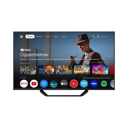 TV Smart Tech QLED 50QG06K2 50" 4K UHD Google TV Commande Vocale
