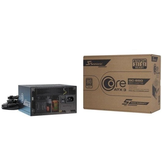 Fonte de Alimentação Seasonic CORE GC-850 850W 80 Plus Gold ATX 3.1 PCIe 5.1