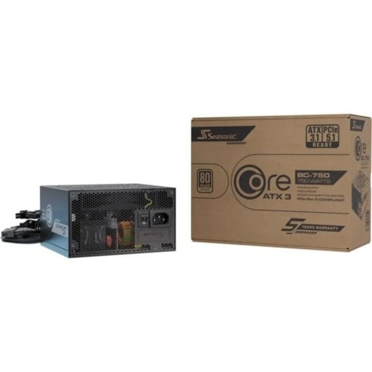 Fonte de Alimentação Seasonic CORE BC-750 750W 80 PLUS Bronze ATX