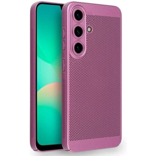 Funda para móvel Cool Hybrid Rígida Violeta Antichoque para Samsung A266 Galaxy A26 5G A17 A17 5G